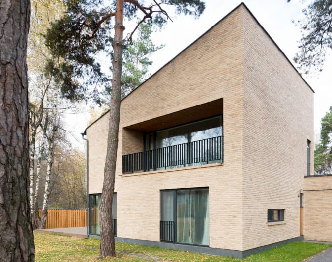 Вилла из кирпич Nelissen Monet